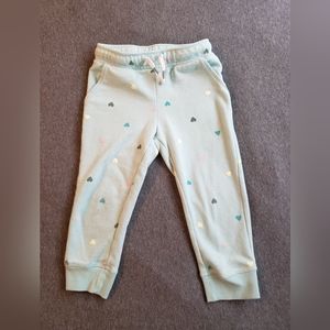 Cat and Jack, 2T girls/non-binary, Teal joggers